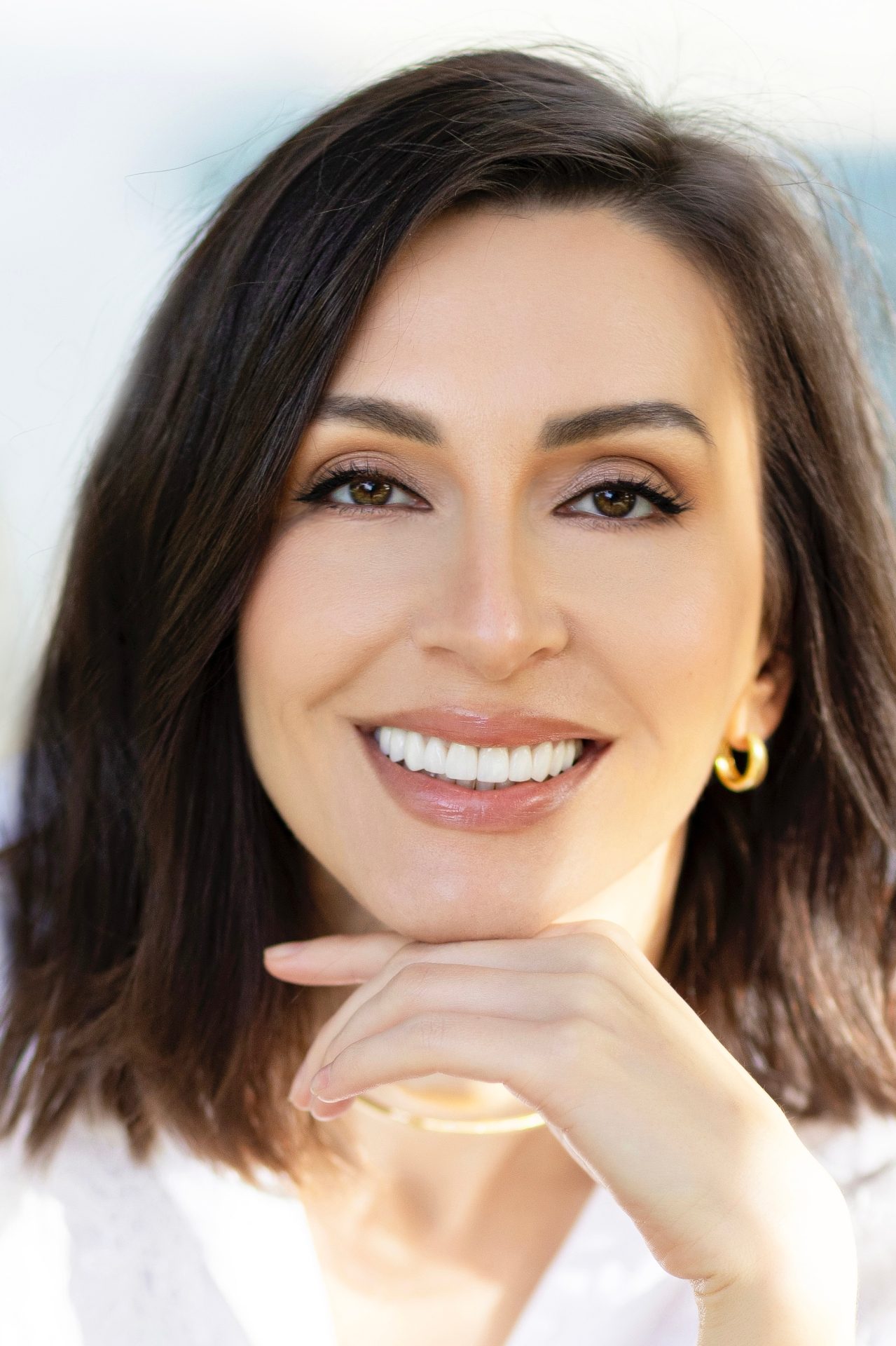 Full-mouth reconstruction patient of Dr. Marta Rudat in Tustin, CA