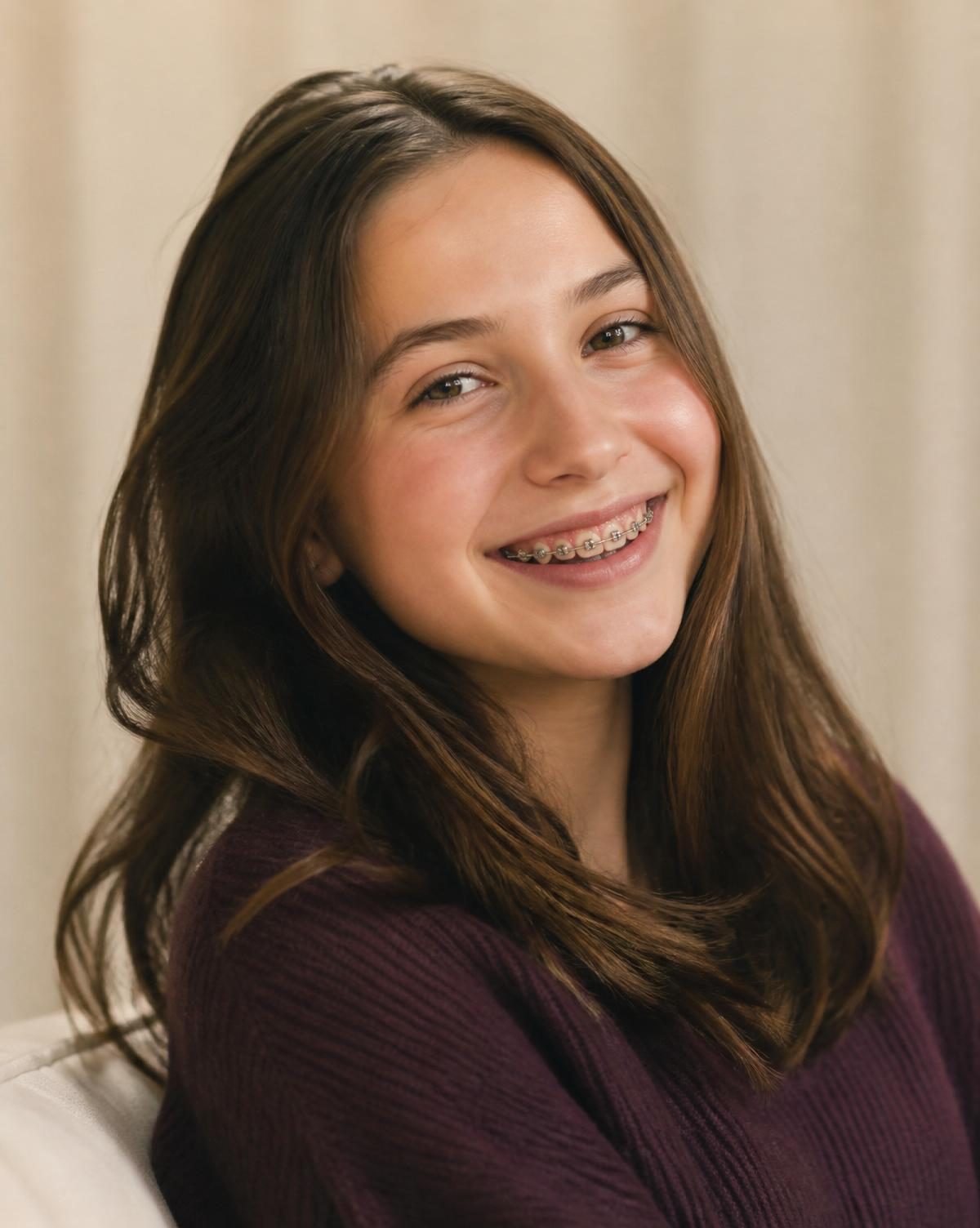 Teen with braces, Tustin CA