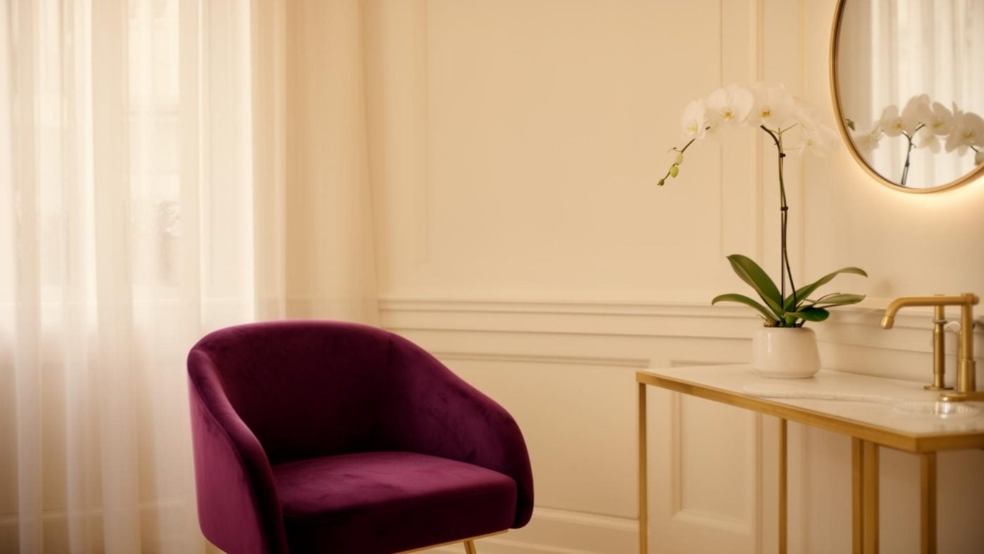 Private dental office consultation area at Marta Rudat DDS in Tustin