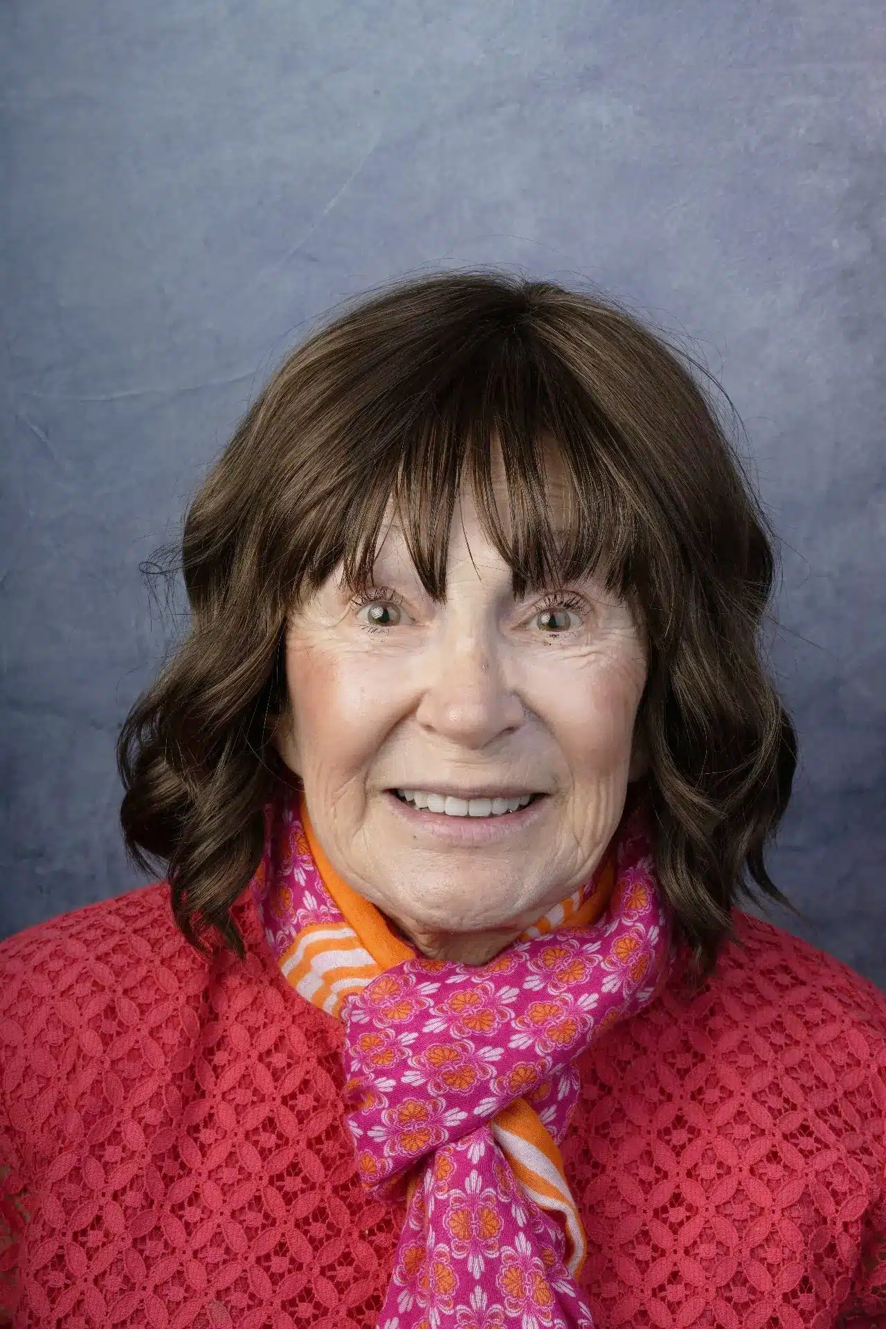 Adult woman smiling